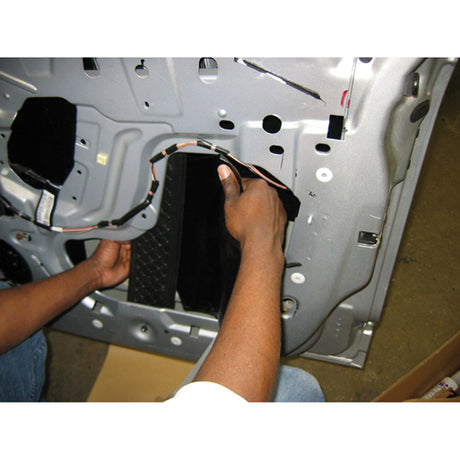 HushMat Door Sound-Damping Kit with Stealth Black Foil, 10 Sq. Ft.