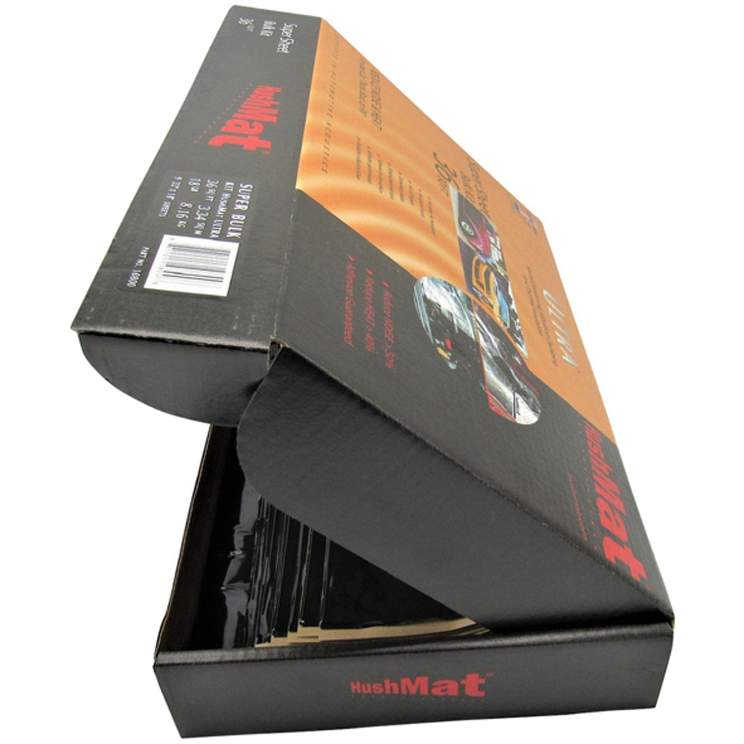 HushMat Super Bulk Sound-Damping Kit with Nine 18-In. x 32-In. Sheets of Ultra Black Foil for 36 Sq. Ft.