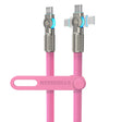 HyperGear USB-C to USB-C Fast Charge and Sync Chunky180° Rugged Cable, 6 Ft., Pink