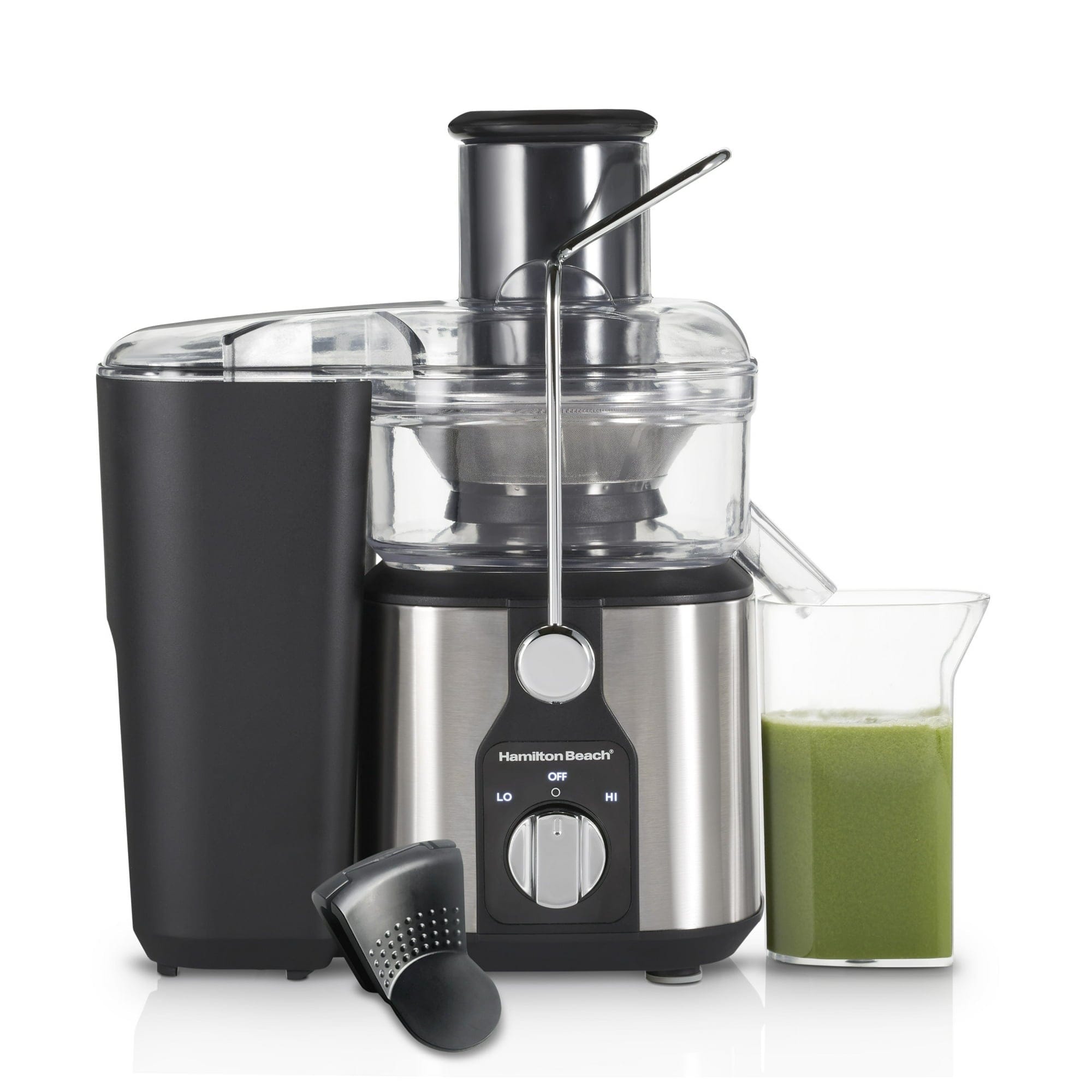Hamilton Beach Easy Clean Juicer, Juice Extractor, Big Mouth Chute - Certified Refurbished