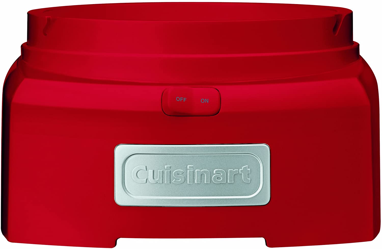 Cuisinart ICE-21RFR ICE21R Ice Cream Maker 1- 1/2 qt, Red - Certified Refurbished