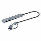 Manhattan 4-Port USB 3.0 Type-C / Type-A Combo Hub 2x2