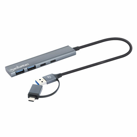 Manhattan 4-Port USB 3.0 Type-C / Type-A Combo Hub 2x2