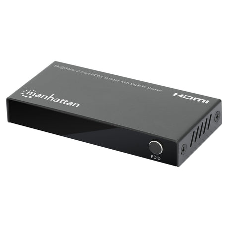 Manhattan 8K at 60-Hz HDMI Splitter with Built-in Scaler for Multiple Displays, 2 Port