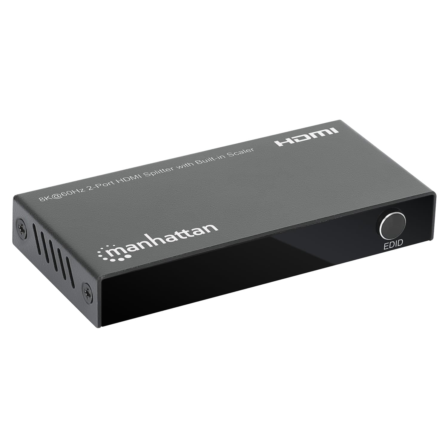Manhattan 8K at 60-Hz HDMI Splitter with Built-in Scaler for Multiple Displays, 2 Port