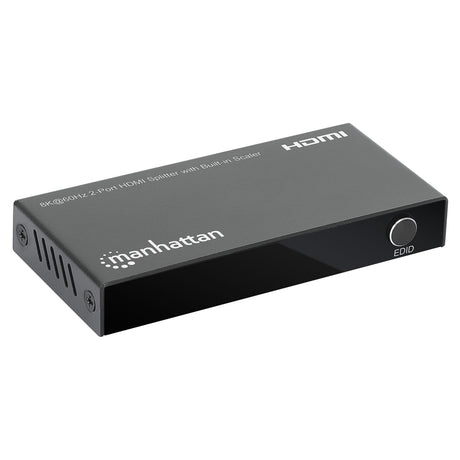 Manhattan 8K at 60-Hz HDMI Splitter with Built-in Scaler for Multiple Displays, 2 Port