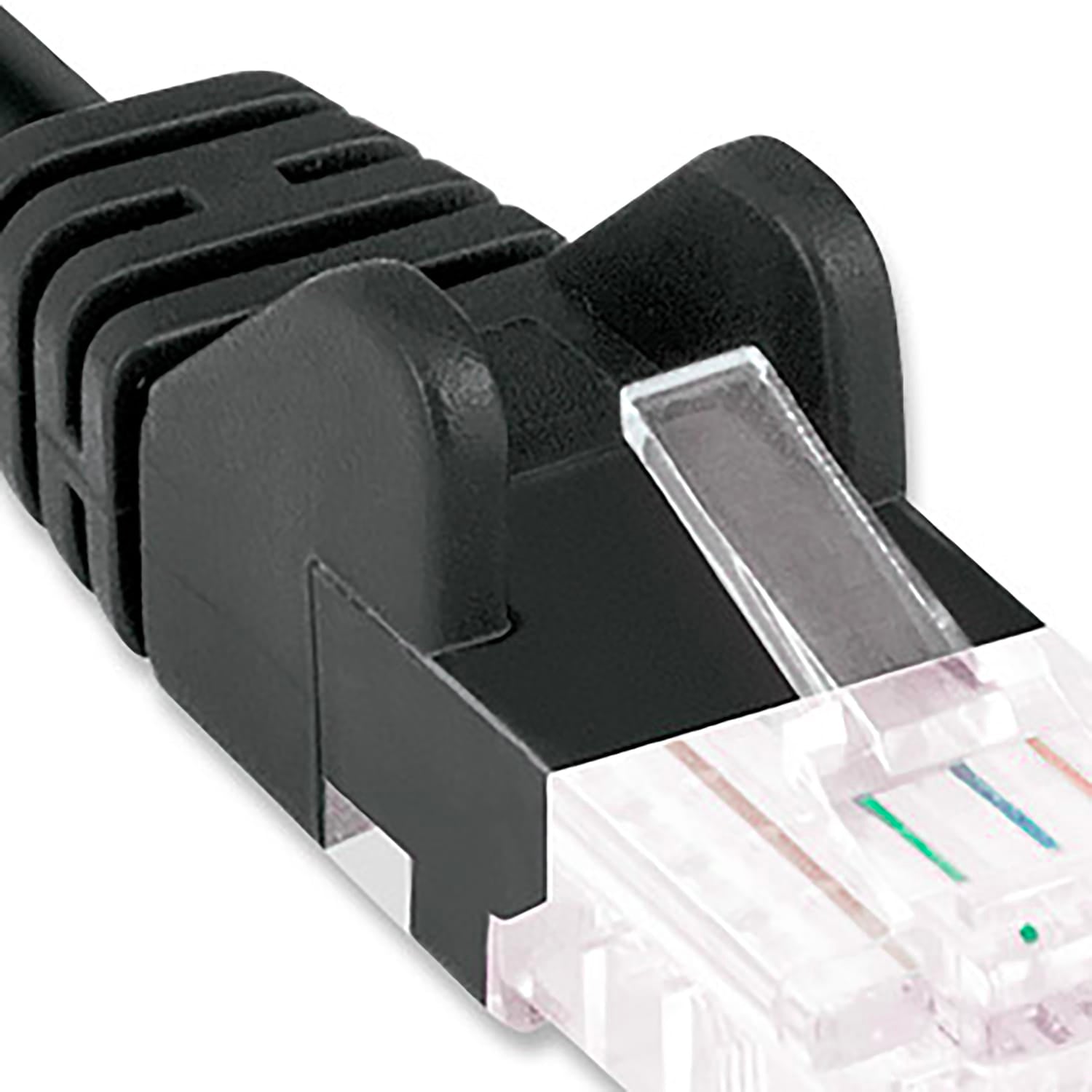 Intellinet Network Solutions Cat6 U/UTP Slim Network Patch Cable, 1ft, Black