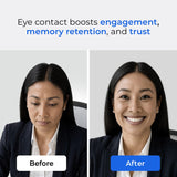 iContact Camera ProMini 4K Eye-Contact Webcam with Retractable Arm for Laptops