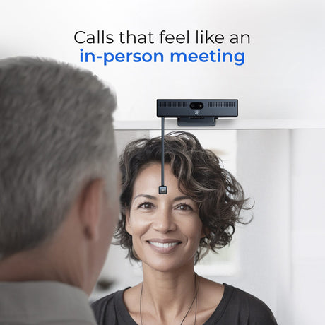 iContact Camera ProXL 4K Eye-Contact Webcam with Retractable Arm for Large Desktop Screens