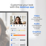 iContact Camera ProXL 4K Eye-Contact Webcam with Retractable Arm for Large Desktop Screens