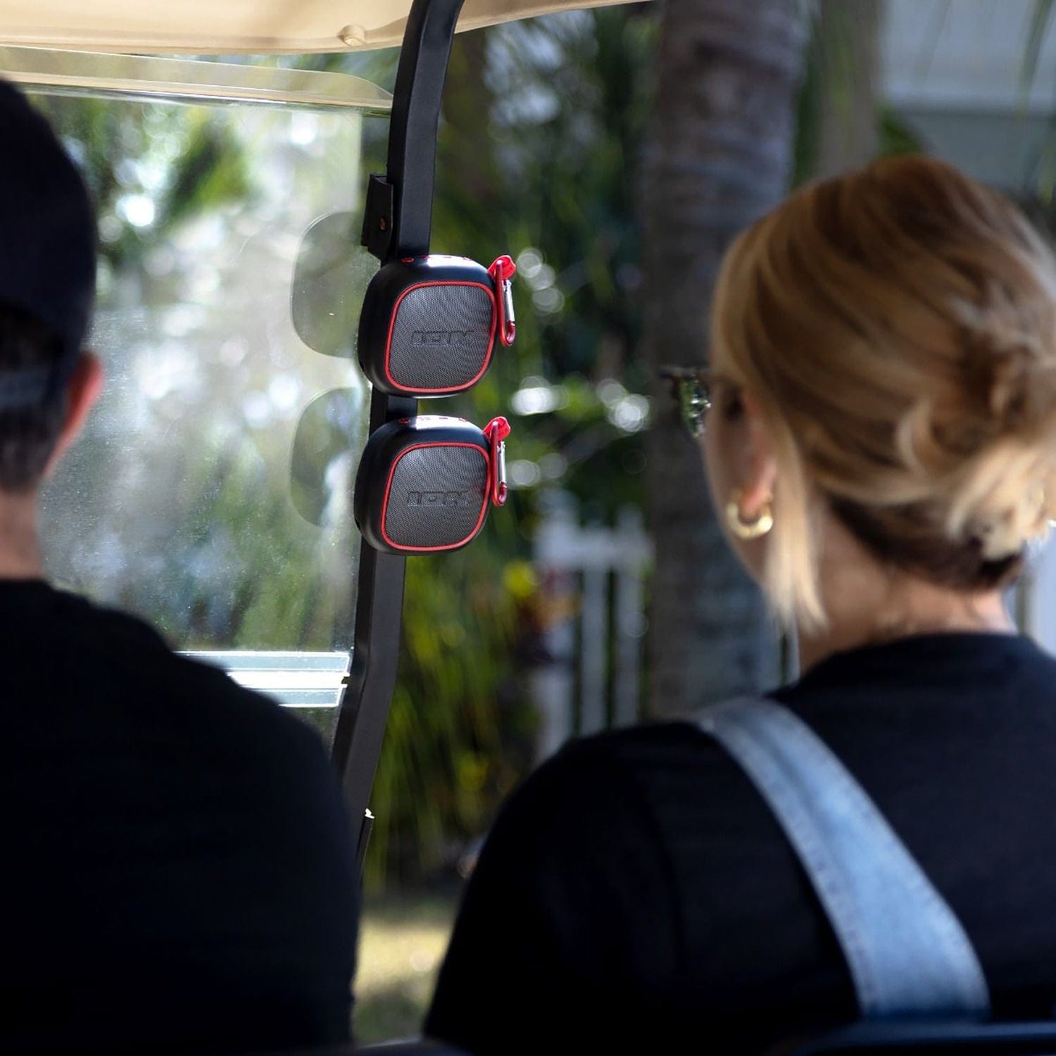 ION Magnet Rocker Portable Bluetooth Speakers with Stereo-Link, 2 Count