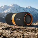 ION 40-Watt Sport Orbix Outdoor-Ready Portable Bluetooth Rechargeable Speaker with 360° LED Light Ring, TWS, USB, Strap, up to 8 Hours of Play Time