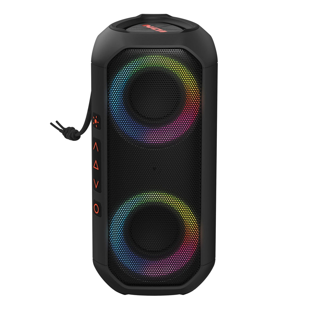 ION Uber Boom Portable Bluetooth Speaker with Speakerphone, Lights, and Stereo-Link