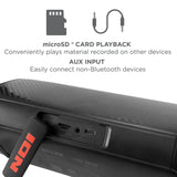 ION Uber Boom Portable Bluetooth Speaker with Speakerphone, Lights, and Stereo-Link