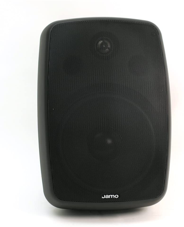 Jamo J93718 5.25” 2-Way Indoor/Outdoor Stereo Speaker, Black