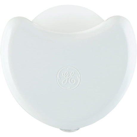 GE Half-Moon Light-Sensing LED Night-Lights, 2 Count, White, 10202