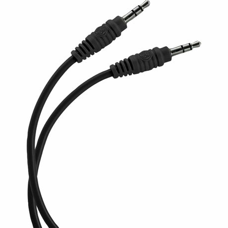 GE 3.5-mm Auxiliary Audio Cable, 3 Ft., Black, 33544