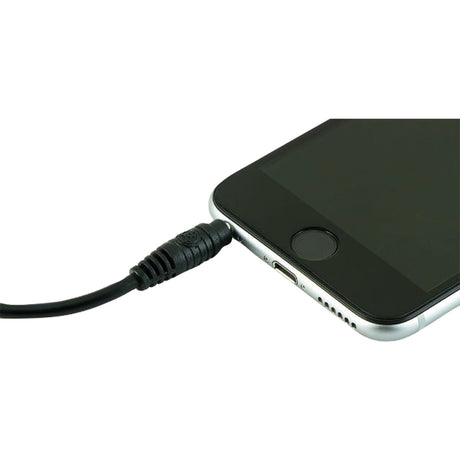 GE 3.5-mm Auxiliary Audio Cable, 3 Ft., Black, 33544