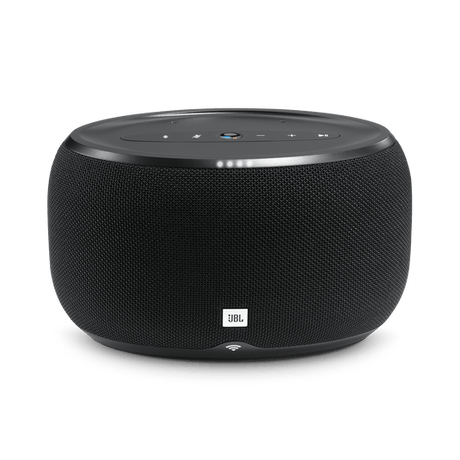 JBL Link 300 Wi-Fi Bluetooth Voice-Active Speaker, Black - Certified Refurbished
