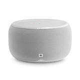 JBL Link 300 Wi-Fi Bluetooth Voice-Active Speaker, White - Certified Refurbished