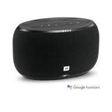 JBL Link 300 Wi-Fi Bluetooth Voice-Active Speaker, Black - Certified Refurbished