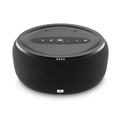 JBL Link 300 Wi-Fi Bluetooth Voice-Active Speaker, Black - Certified Refurbished