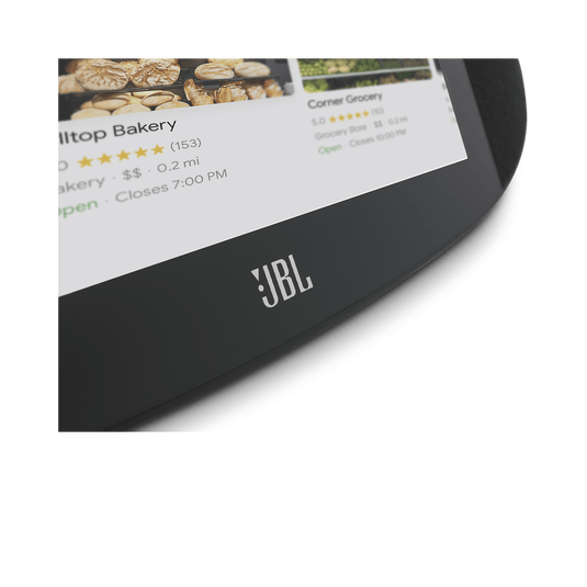 JBL Link View Smart Display WiFi Bluetooth Speaker, Black - Certified Refurbished