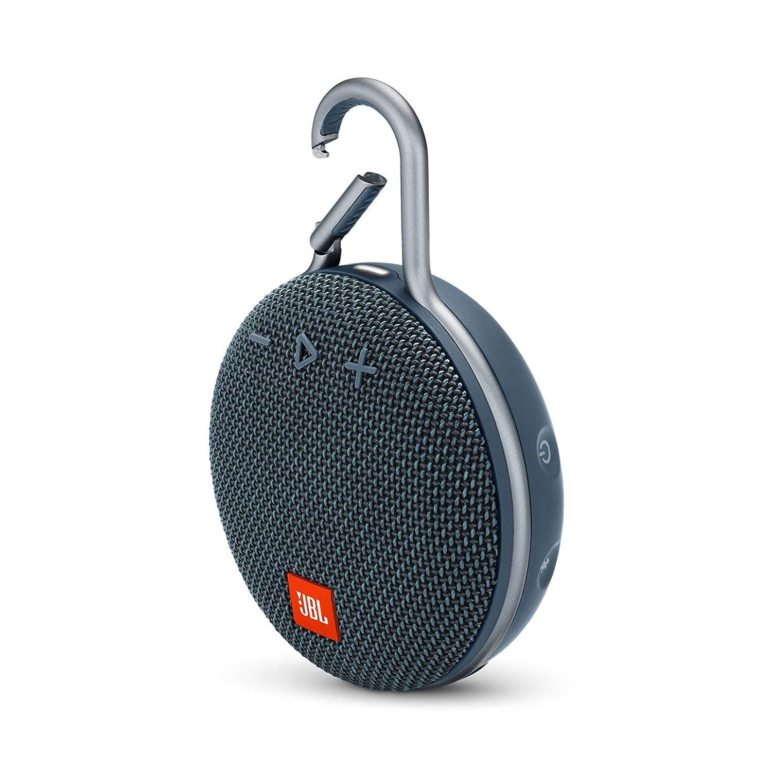 JBL Clip 3 Portable Waterproof Wireless Bluetooth Speaker, Blue - Certified Refurbished