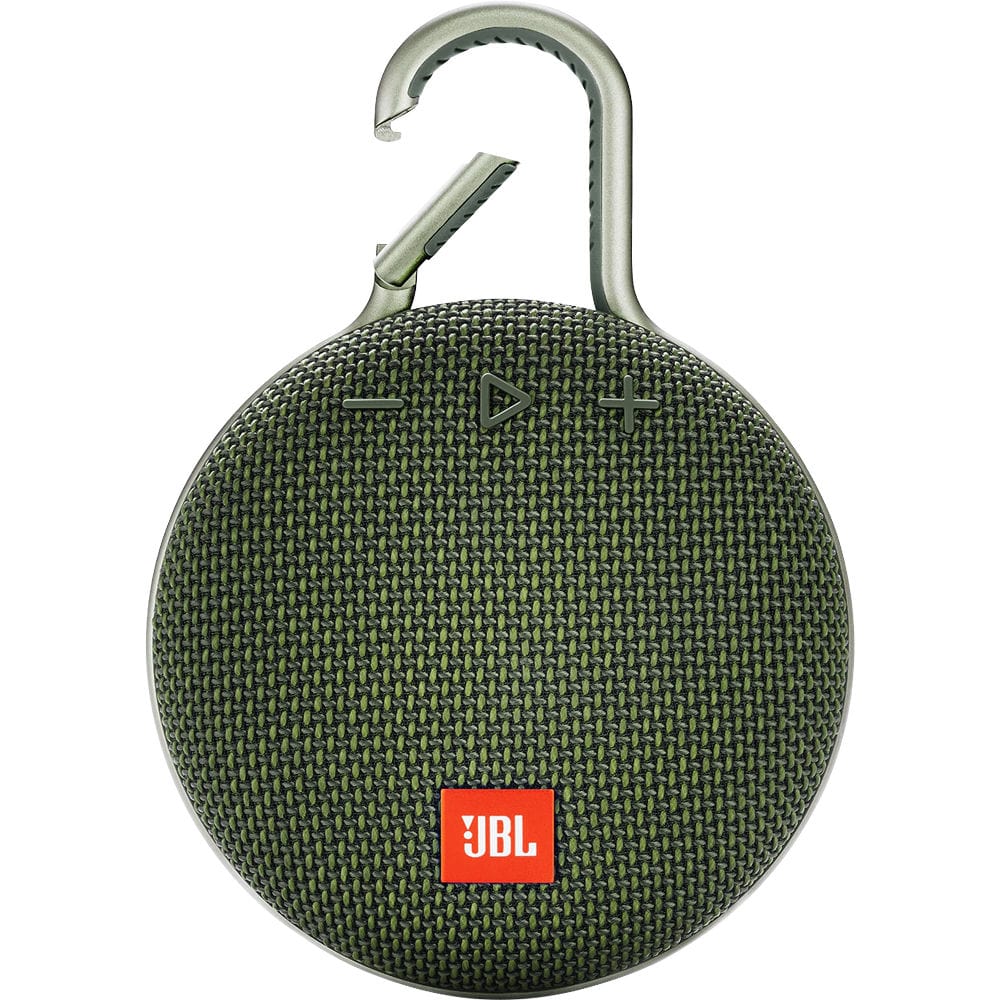 JBL Clip 3 Portable Bluetooth Speaker Green - Certified Refurbished