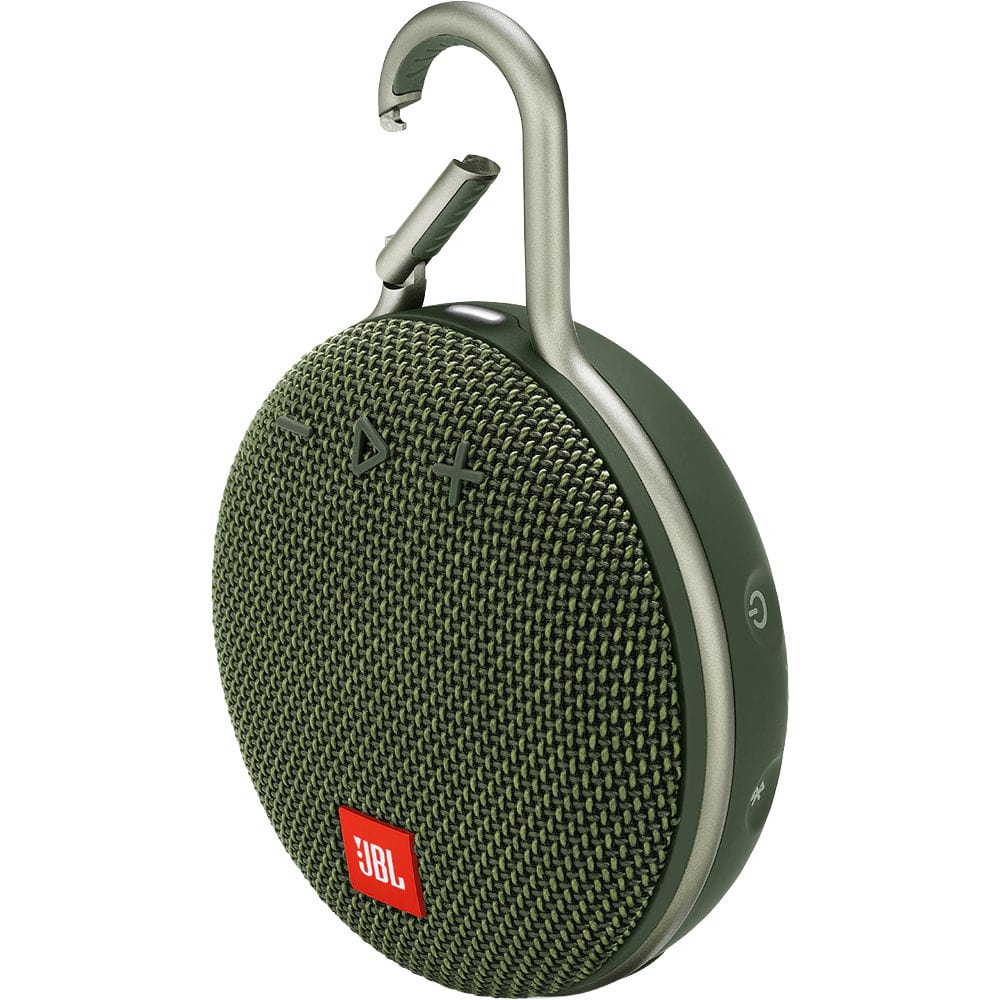 JBL Clip 3 Portable Bluetooth Speaker Green - Certified Refurbished