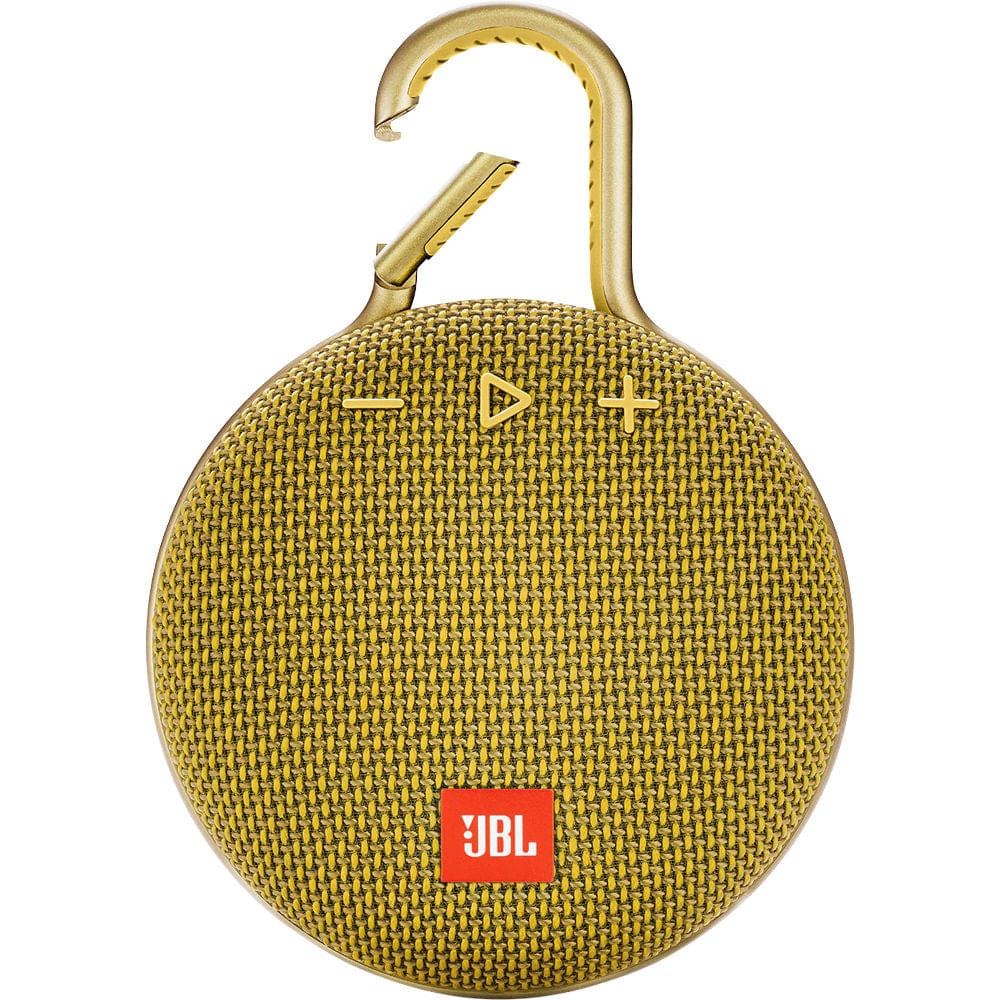 JBL Clip 3 Portable Bluetooth Speaker Yellow - Certified Refurbished