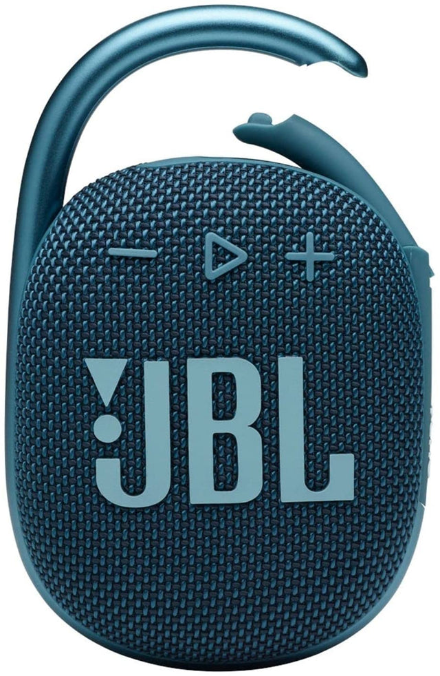 JBL Clip 4 Portable Wireless Bluetooth Speaker, Blue - Certified Refurbished
