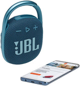 JBL Clip 4 Ultra-Portable Waterproof Dustproof Bluetooth Wireless Speaker - Certified Refurbished