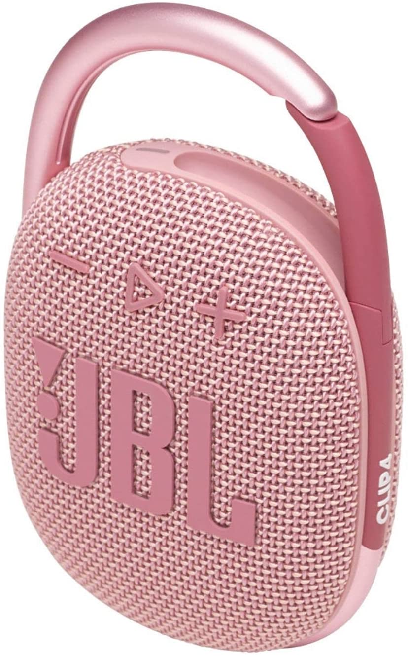 JBL Clip 4 Portable Bluetooth Speaker, Pink - Certified Refurbished