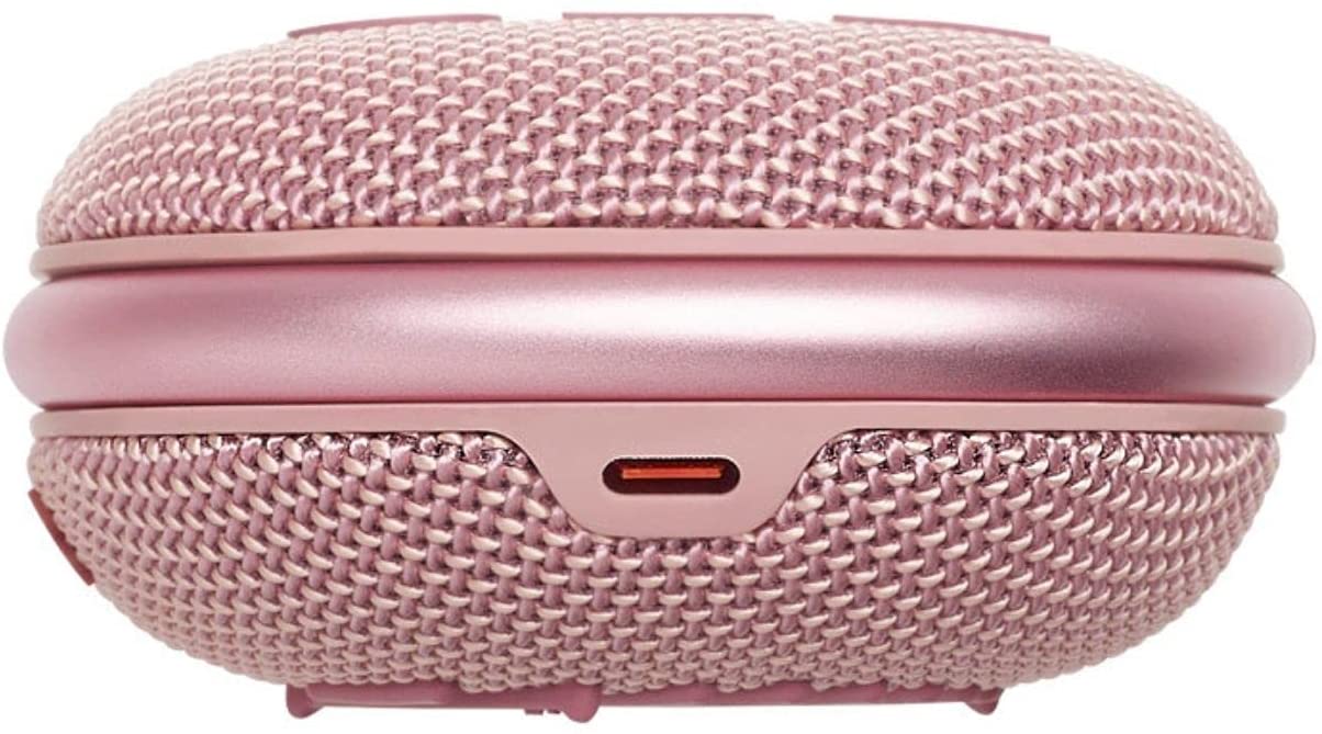 JBL Clip 4 Portable Bluetooth Speaker, Pink - Certified Refurbished