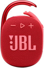 JBL Clip 4 Portable Wireless Bluetooth Speaker, Red - Certified Refurbished