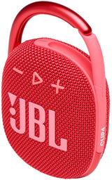 JBL Clip 4 Portable Wireless Bluetooth Speaker, Red - Certified Refurbished