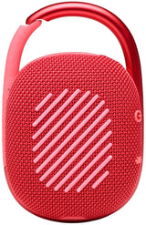 JBL Clip 4 Portable Wireless Bluetooth Speaker, Red - Certified Refurbished