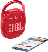 JBL Clip 4 Ultra-Portable Waterproof Dustproof Bluetooth Wireless Speaker - Certified Refurbished