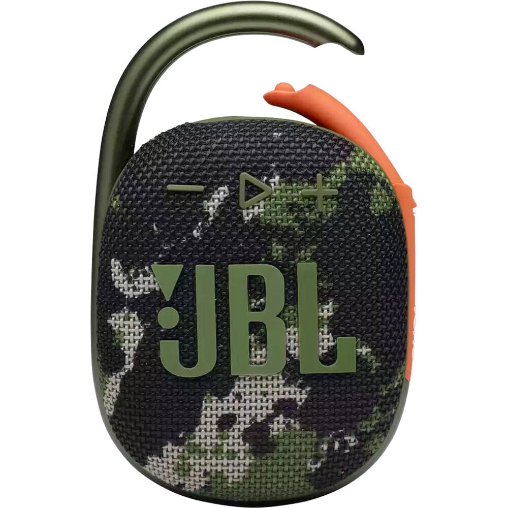 JBL Clip 4 Portable Bluetooth Speaker, Camo - Certified Refurbished