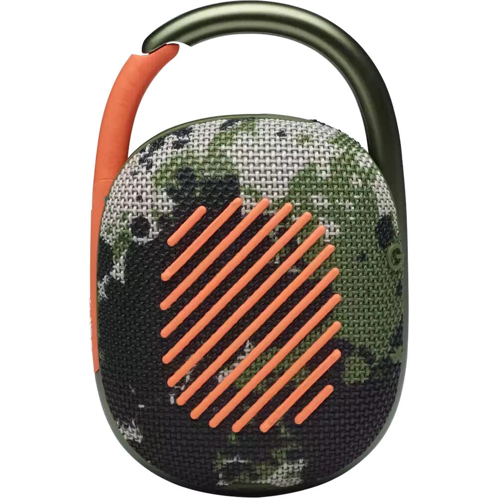 JBL Clip 4 Portable Bluetooth Speaker, Camo - Certified Refurbished