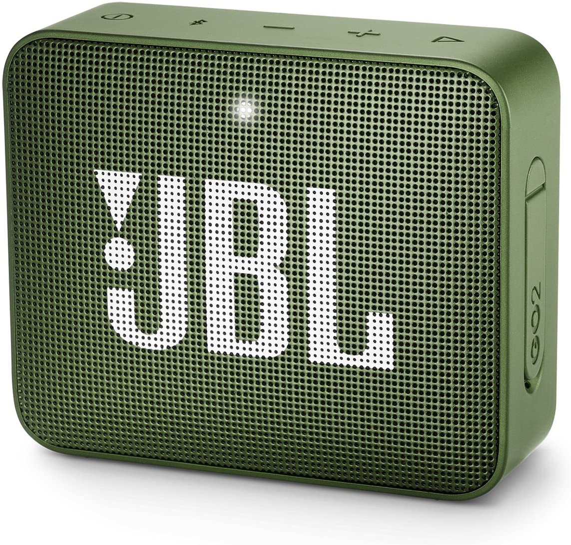 JBL Go 2 Portable Bluetooth Speaker, Moss Green - Certified Refurbished