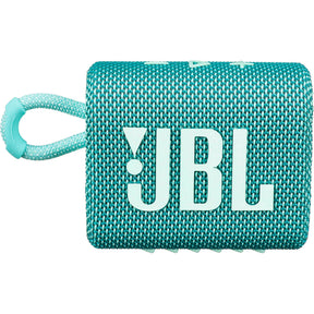 JBL Go 3 Portable Waterproof Bluetooth Speaker, Teal - Certified Refurbished