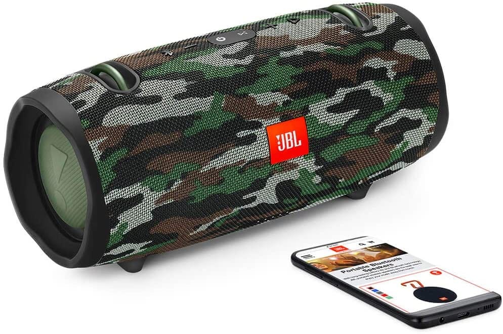 JBL Xtreme 2 Large Portable Bluetooth Speaker, Waterproof, Squad - Certified Refurbished
