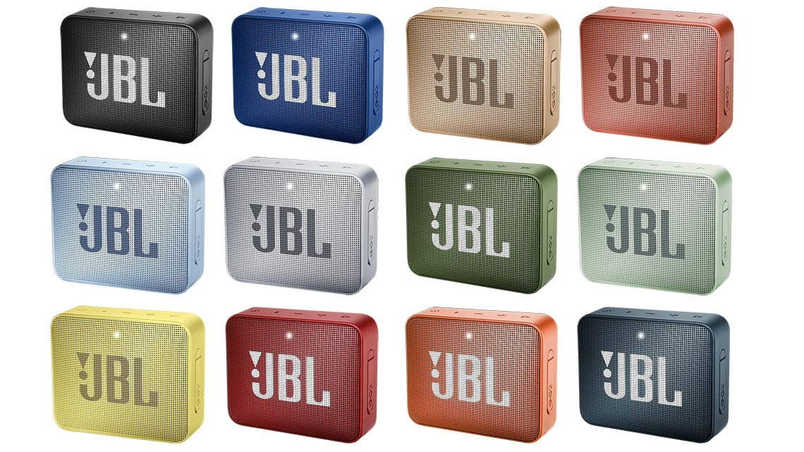 JBL Go 2 Portable Bluetooth Speaker, Blue - Certified Refurbished