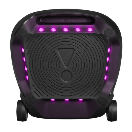JBL PartyBox Ultimate Wireless Speaker, 1100 Watts, Light Show, IPx4 Splashproof, Dual Mic & Guitar Inputs, Portable Handle & Wheels - Certified Refurbished