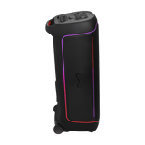 JBL PartyBox Ultimate Wireless Speaker, 1100 Watts, Light Show, IPx4 Splashproof, Dual Mic & Guitar Inputs, Portable Handle & Wheels - Certified Refurbished