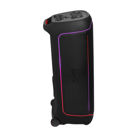 JBL PartyBox Ultimate Wireless Speaker, 1100 Watts, Light Show, IPx4 Splashproof, Dual Mic & Guitar Inputs, Portable Handle & Wheels - Certified Refurbished