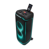 JBL PartyBox Ultimate Wireless Speaker, 1100 Watts, Light Show, IPx4 Splashproof, Dual Mic & Guitar Inputs, Portable Handle & Wheels - Certified Refurbished