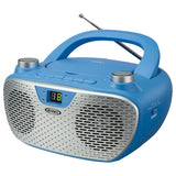 Jensen CD-485 1-Watt Portable Stereo CD Player with AM/FM Radio, Blue